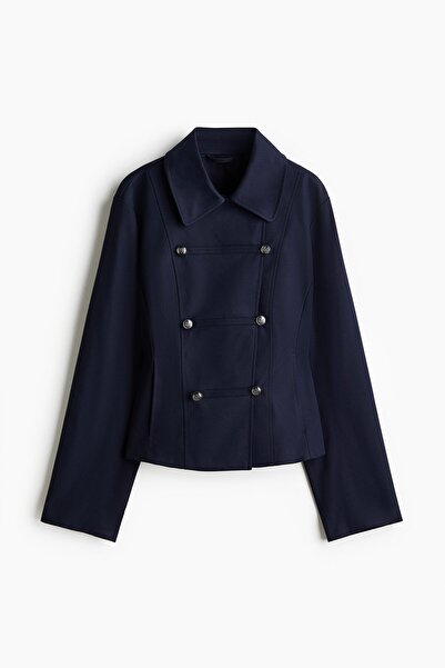 H&M Kruvaze Gabardin Ceket