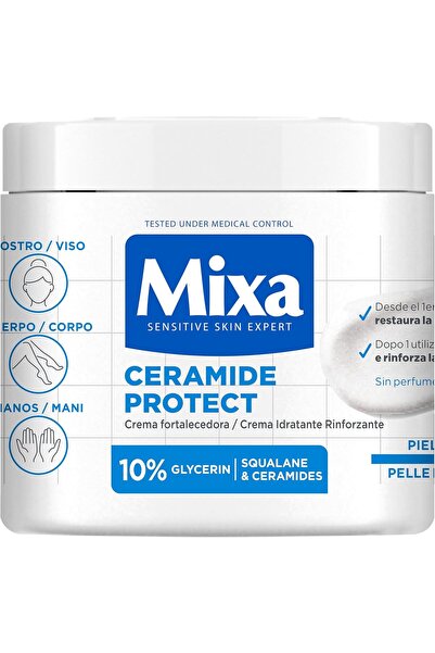 MİXA Ceramide Moisture Moisturizing Cream for face and body, 400 ml