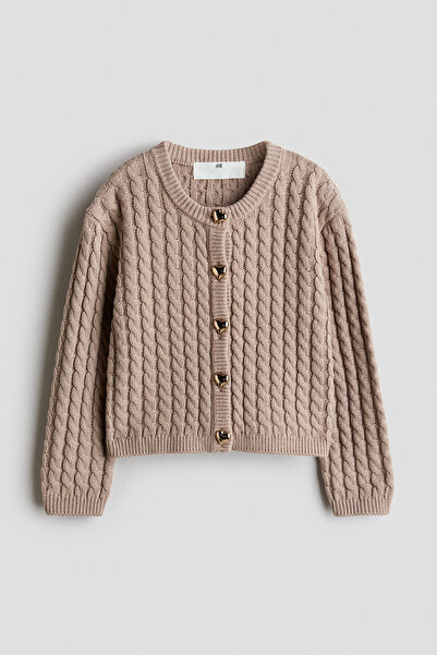 H&M Saç Örgüsü Hırka