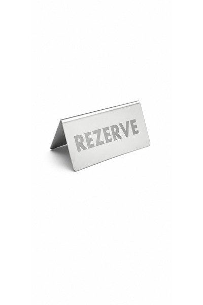 BRONDOFF Steel Desktop Reserve Stand