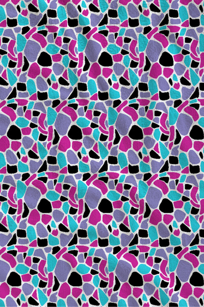 Evmila Torbica za plažu tirkizne boje sa leopard uzorkom 70x150 - digitalno š...