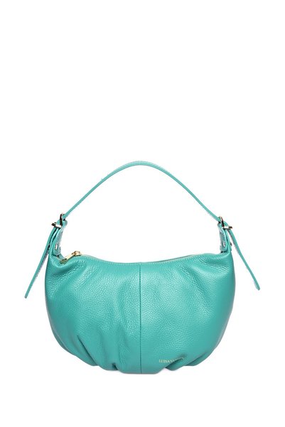 SimpleFind Luisa Vannini Geanta piele -Celestine-Verde,Geanta de mana piele n...