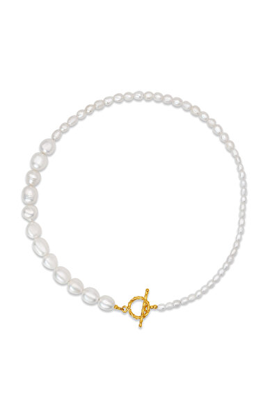 INSENTO Colier din argint placat cu aur de 24K - Kara