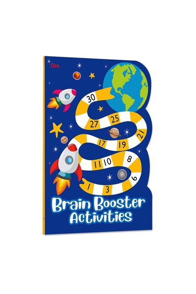 Om Books International Brain Booster Activities- Activity Book for Children b...