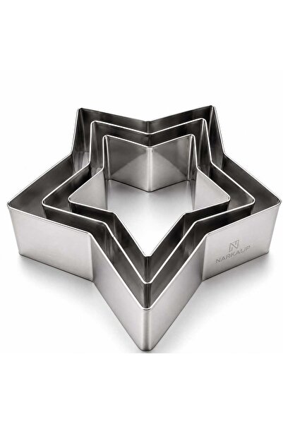 Nar kalıp Narkalıp Star-Shaped Cake & Pastry Mold – Depth 10 cm