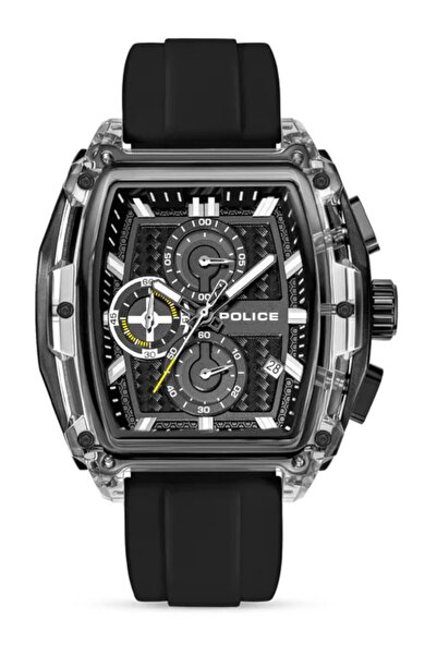 Police Ceas bărbătesc PEWGO00778X2, Cuarț, 46mm, 3ATM