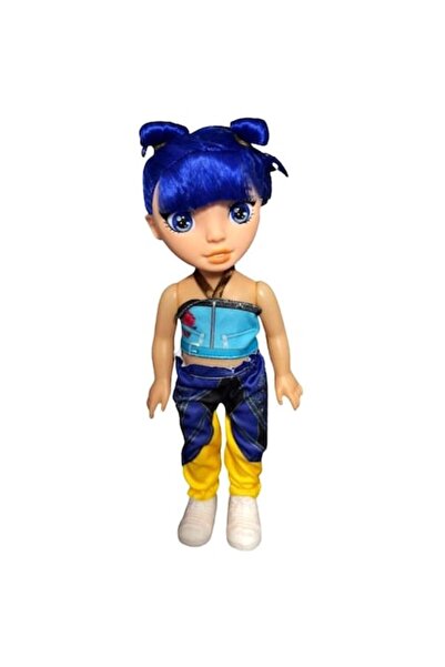 KPop Demon Hunters K-Pop Zoey Doll, musical, 58 cm, blue