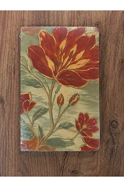 Floral Autumn Bullet Journal A5 224 Sayfa 90 gr Ivory Noktalı Sert Kapak Defter