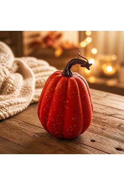 decotoys Polystyrene pumpkin 17cm 2/set