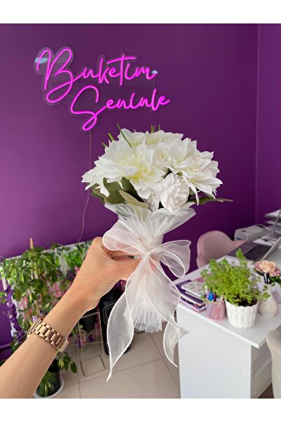 Buketim Seninle Bridal Bouquet, Bride's Flower, Wedding Flower, Bride's Hand ...