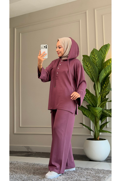 Suede Style 6600 - Stylish Comfortable Viscose Soft Interlock Fabric Hooded B...