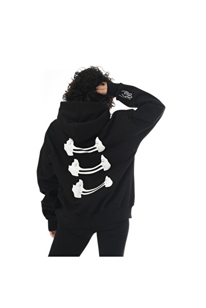 OEMS هودي أسود - XL