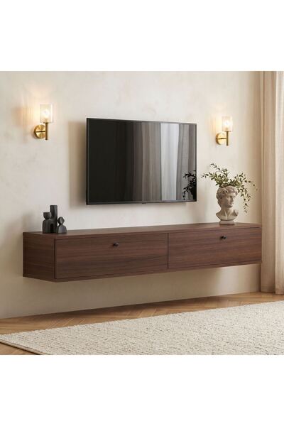 Rani Mobilya Rani Home Tv Ünitesi Milano Ceviz 160 Cm AA-5831