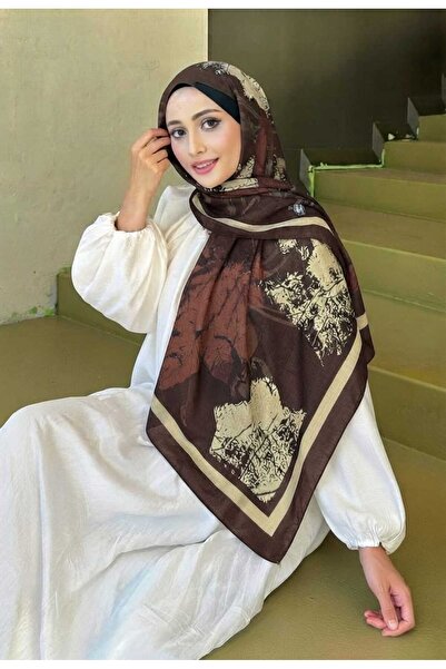İSTANBULSTYLEMODA Patterned Bamboo Cashmere Shawl