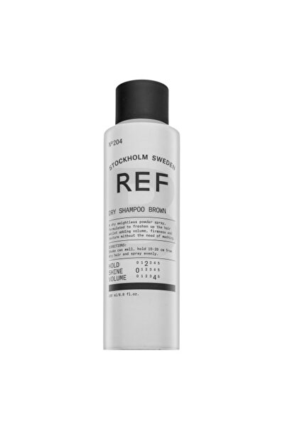 REF Șampon uscat maro Nr. 204 – șampon uscat pentru păr închis la culoare, 20...