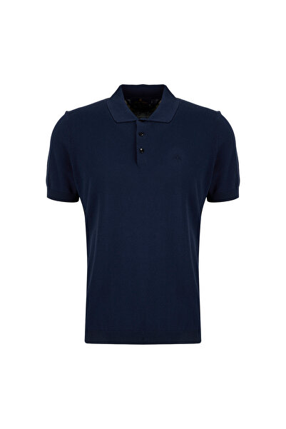 BROOKS BROTHERS Lacivert Erkek Polo T-Shirt BBSS26MKL026