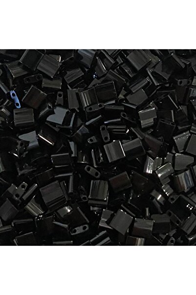 miyuart Miyuki Tila Beads (2 Grams) Black Color No: 10 (Tl401)