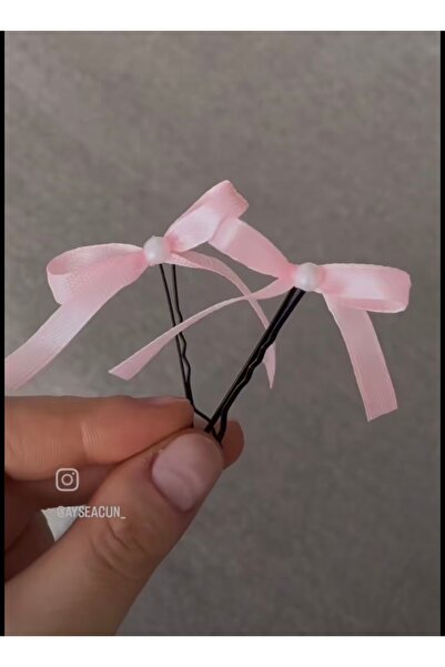 SmY Bag Design Pink Ribbon Wire Buckle