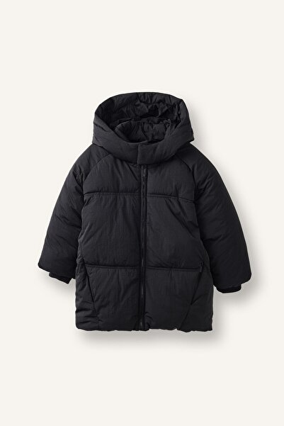 DeFacto Hooded Zippered Inflatable Coat for Baby Girl H3585A526Au