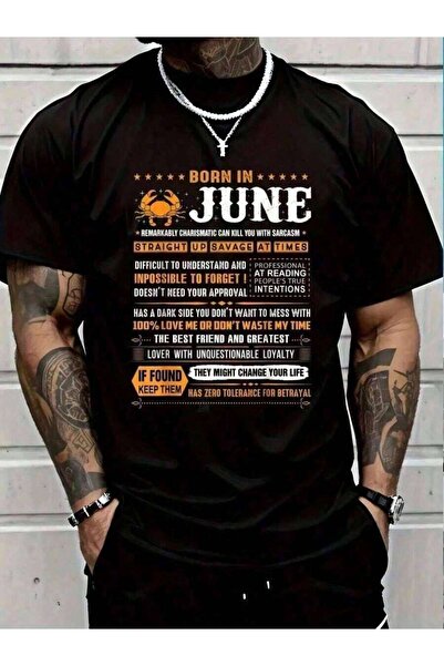 21JNRY Summer Outfits 100 Percent Cotton Birthday Gifts - Born In June Cancer...