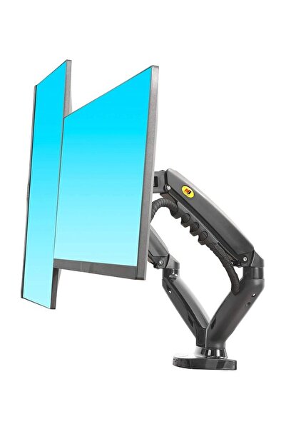 Nb North Bayou Dual Monitor Desk Mount Stand Full Motion Swivel Computer Moni...