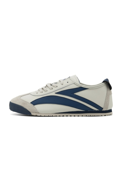 Take Two By Styli Men Grey Panelled Lace-Up Sneakers