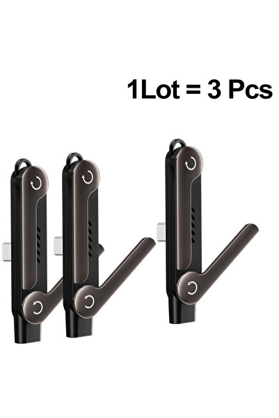 choice2 3pcs 240W Charge Wire Bracket USB Type C Flat Charger Charging Cable ...