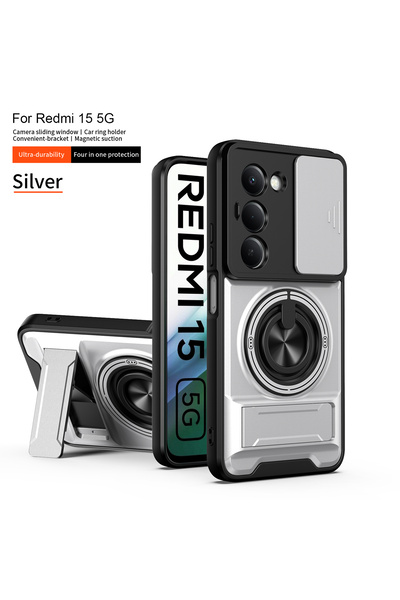 Choice11 Redmi 15 4G (169mm) SJia - Silver For Redmi 15 Case Redmi 15 4G 5G C...