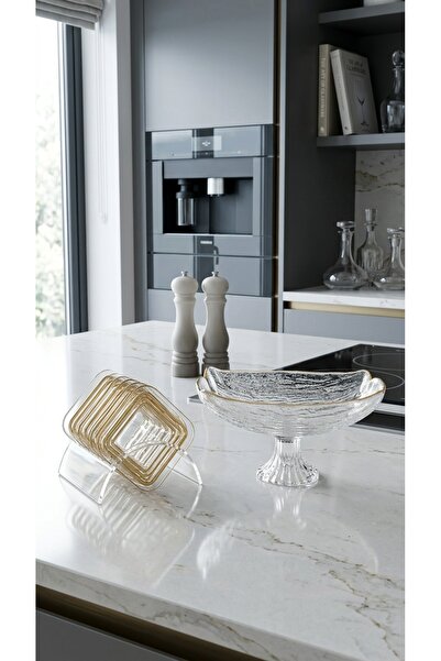 Generic Luxury Style Dessert Plate + Multi-Functional Plate Stand Combination...