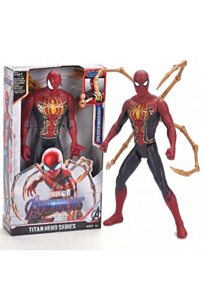 AVENGERS Spider-Man Superhero 30cm Collectible Figure – 12 Inch Titan Hero Se...