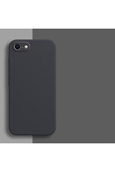 Choice4 iPhone SE (2020) Black For iphone SE 2020 Liquid Silicone Phone Case ...