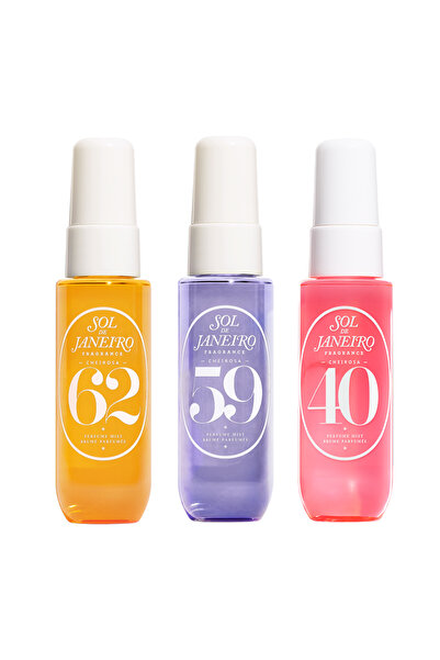 Sol de Janeiro Cheirosa Perfume Mist Discovery Set (30ML +30ML + 30ML)