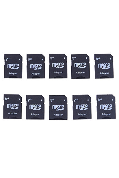 Choice one size 10pcs Micro SD TransFlash TF To SD SDHC Memory Card Adapter C...