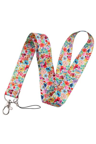 Choice6 Polyester Fiber 15 Bohemian Floral Pattern Phone Lanyard Neck Strap V...