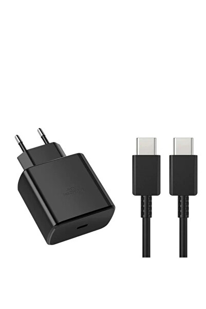 Choice3 black EU 1set 2IN1 1m For 45W Super Fast Charger For S24 S20 S21 S22 ...