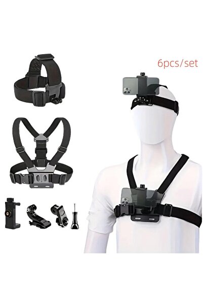 Choice black Accessories Kit Head Chest Strap Mount Adjustable Holder for Gop...