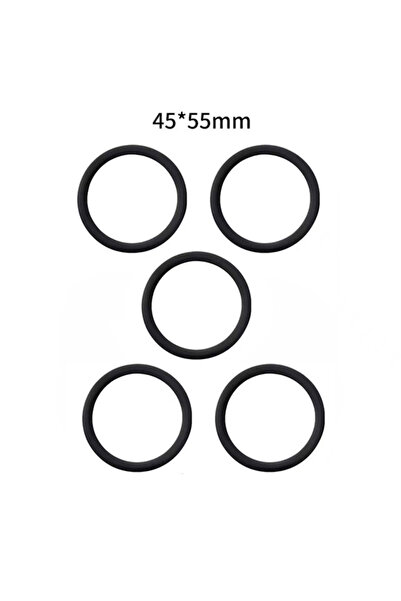 Choice1 5PCS Black Universal Stainless Steel Magnetic Metal Plate Ring Sticke...