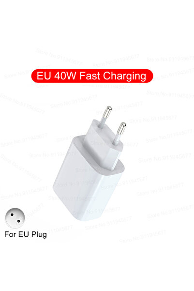 Choice12 40W EU Charger For 40W PD Charger For iPhone 11 12 13 14 15 16 17 Pr...