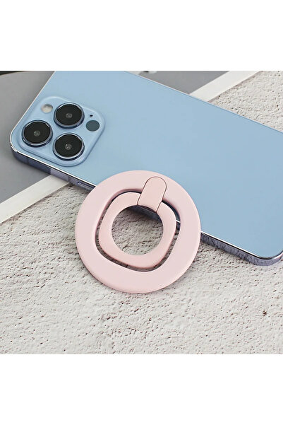 Choice Pink Smartphone Strong Magnetic Finger Ring Holder for iPhone 17 16 Pr...