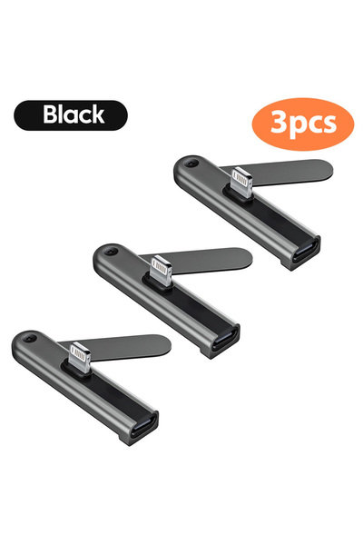 Choice 3pcs PD to Lightning Charge Bracket Adapter Lightning male to Type-C F...