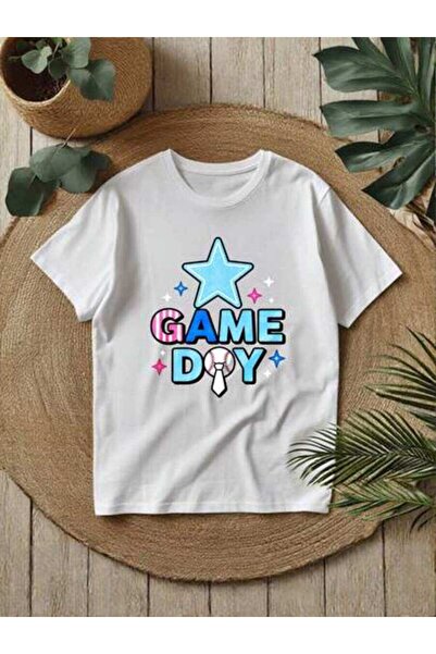 23ERVA Women's Casual Cute Light-Colored Baseball-Print Crew-Neck T-Shirt, Lo...