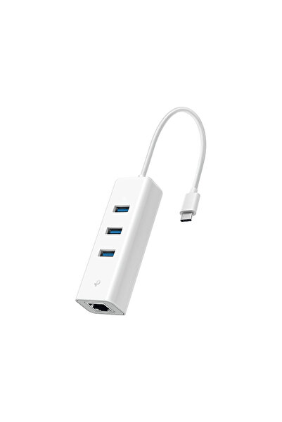 TP-LINK UE330C | USB-C Hub & Gigabit | 3x USB 3.0 | 1000 Mbps | Tak & Çalıştı...
