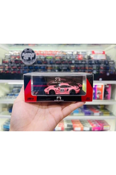 Star Race Sr 1:64 992 Gt3 R # 23 Pink Pig Livery