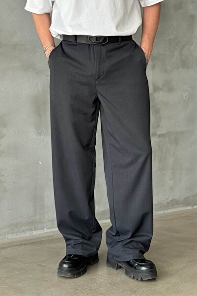 serline Premium Basic Baggy Fabric Trousers