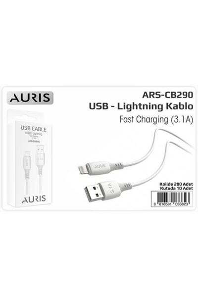 Auris Cb290 3.1A Lightning USB Cable
