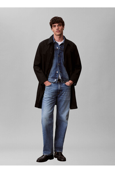 Calvin Klein Jeans Mavi Erkek Straight Denim Pantolon LV04RF725GWE9 90S STRAI...