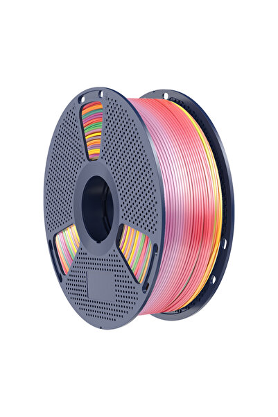 Sunlu Filament PLA+ Mătase Curcubeu pentru Imprimantă 3D, 1.75 mm, 1 kg