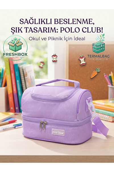 Shopiolog Waterproof thermal lunch bag for elementary school, kindergarten, n...