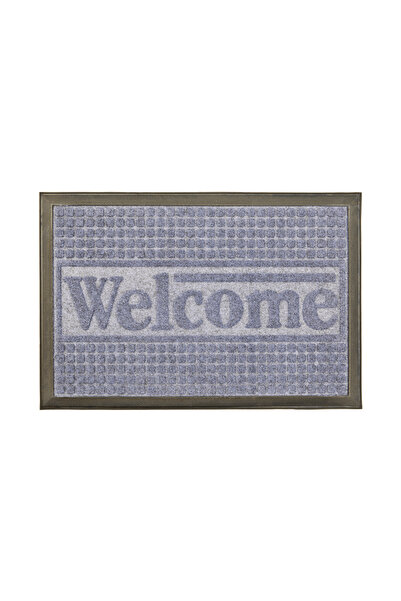 Casa Plastor Welcome II carpet doormat grey 60x40 cm