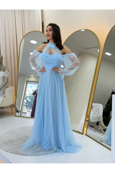LİNYLİFE Princess Long Tulle Dress